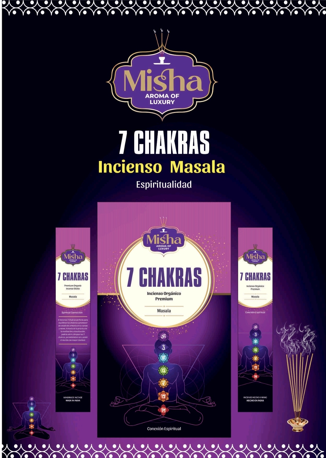 INCIENSO MASALA 7 CHAKRAS