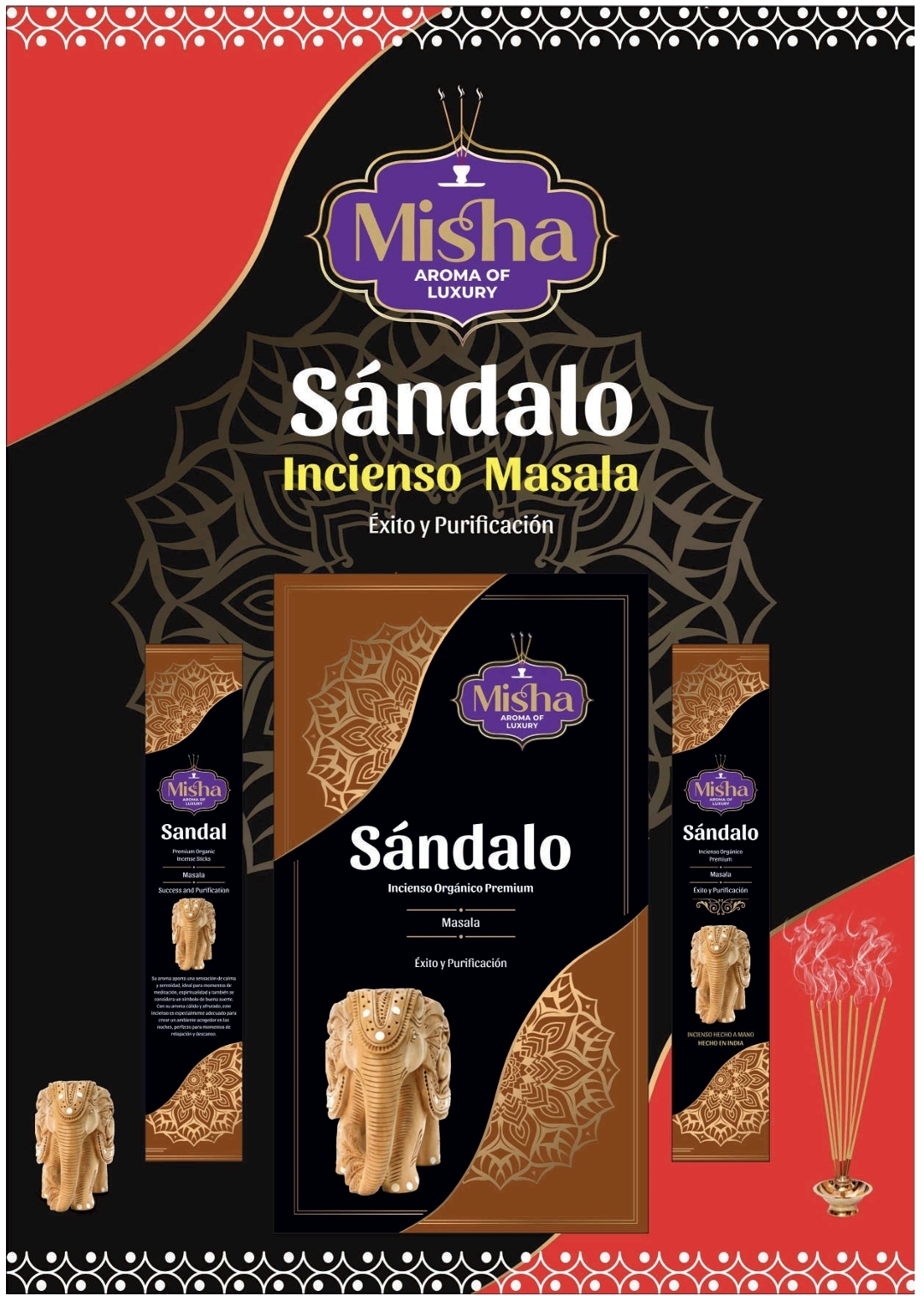 INCIENSO MASALA SANDALO