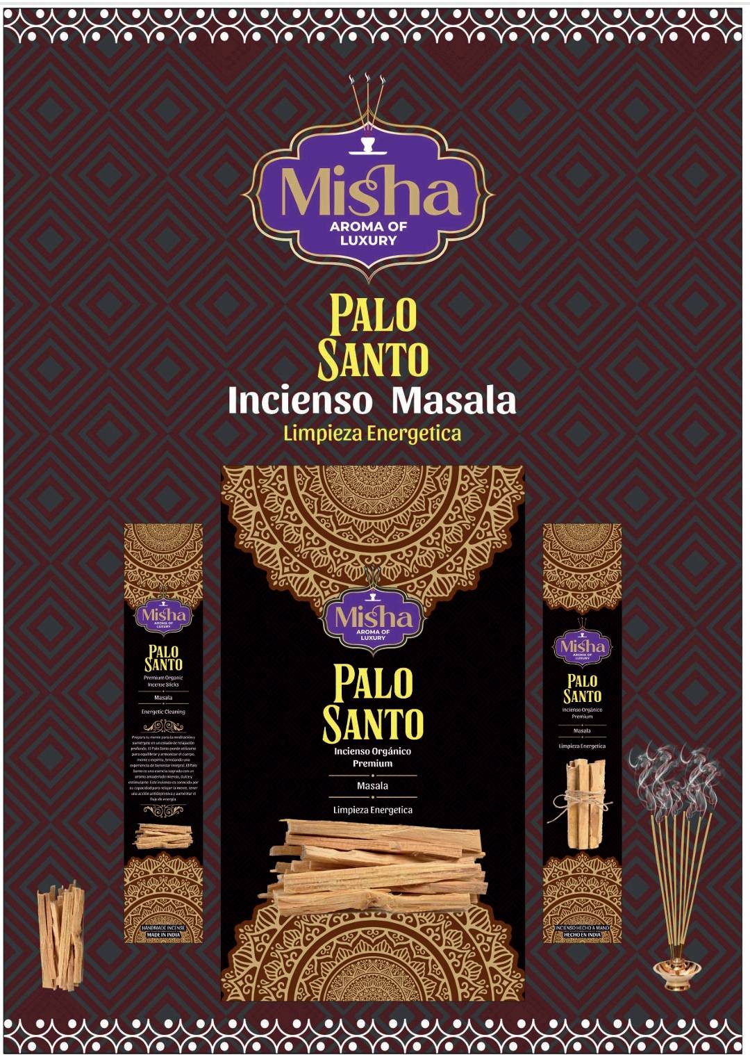 INCIENSO MASALA PALO SANTO