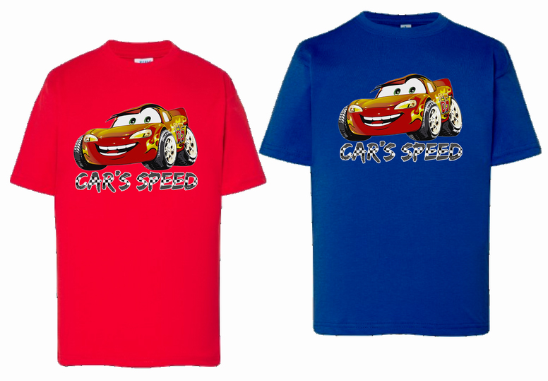 CAMISETA NIÑO CARS