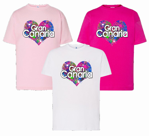 CAMISETA NIÑO CORAZON